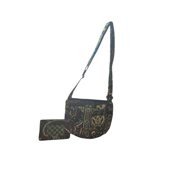 Vera Bradley Crossbody Bag and‎ Wallet Combo Floral Patterned - Picture 1 of 5
